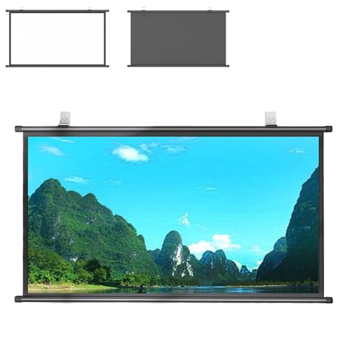 Pantalla de proyector manual portátil 72 pulgadas 16:9