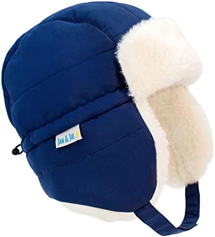 Jan & Jul Trapper Winter Hat with Faux Fur Lining for Kids