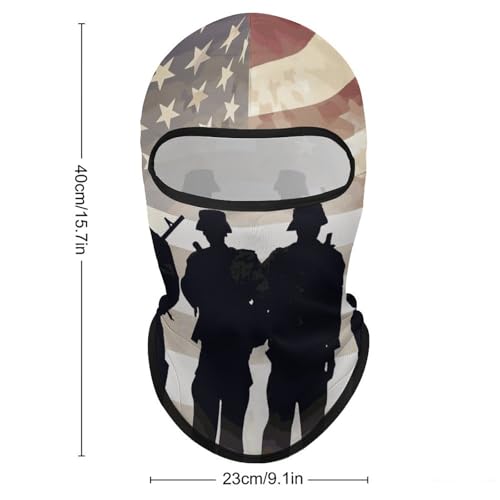 Balaclava máscara de esquí cubre cara completa protección solar para hombres y mujeres miniatura 2