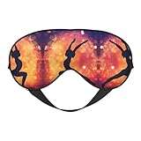 Tissu soyeux : fabriqué avec 96 % polyester et 4 % élasthanne, ce masque pour les yeux imprimé jeu de gymnastique dispose d'une texture soyeuse qui est légère et respirante, et incroyablement douce. Offrant d'excellents effets d'ombrage, il assure le confort tout en améliorant votre expérience générale