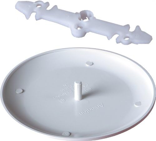 Arlington Industries CP3540-50 Wall Plate, 50-Pack, White, 50