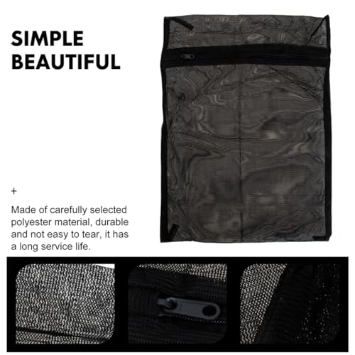 Bolsas de lavandería de malla resistentes para proteger calcetines 8