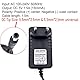 JZK DC 5Volt Ladegerät, AC-Adapter Netzteil Ladegerät AC 100-240V auf DC 5V 1.5A 1A 1000mA inkl Micro-USB für CCTV-Kameras, LED-Streifenlichter, Tablet-PC, Ebook-Reader, Spiegelbeleuchtung