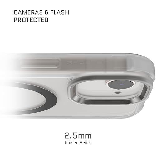 Coque transparente iPhone 16e compatible MagSafe silicone fusion fine Ghostek - 3