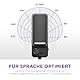 NZXT Capsule Elite – Premium-USB-Kondensatormikrofon für Gaming, Streaming, Podcasting und Aufnahmen – Klang in Studioqualität – Multi-Positions-Design – DTS-Software – RGB-Beleuchtung – Schwarz