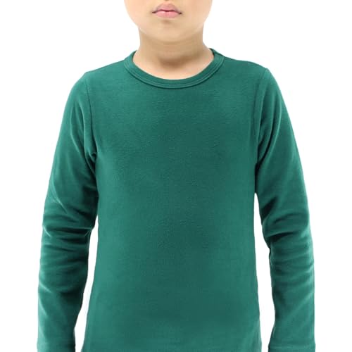 Image of POBIDOBY Toddlers Long Sleeve T-Shirt Soft Cotton Top Tees for Girls and Boys 1-Pack