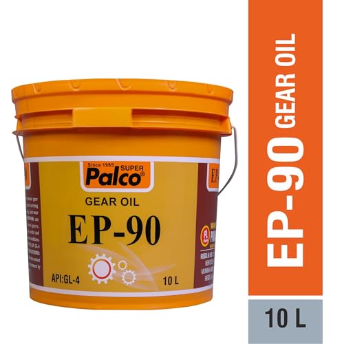 Image of PALCO EP 90 Extreme Pressure Gear Oil for Gear Box 10 Litre | API GL 4 Gear Oil for Cars, Buses & Trucks High Performance Heavy-Duty for Smooth Transmissions, Superior Protection