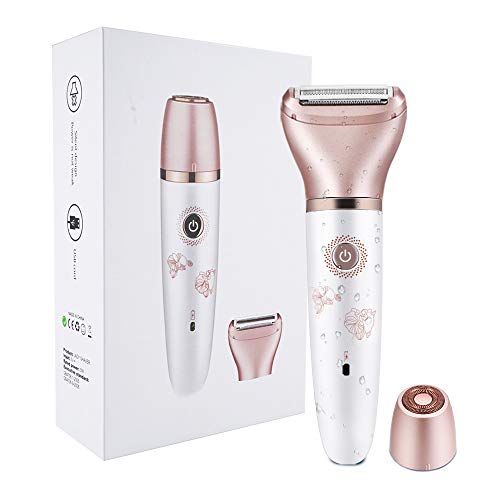 Electric Hair Remover for Women, DIOZO Painless Lady Shaver 2-in-1 Body Hair Removal