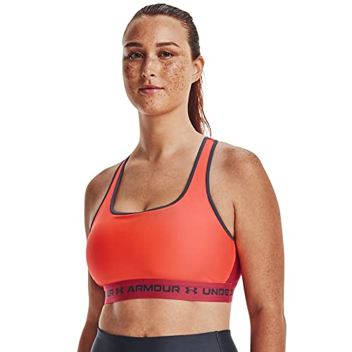 Image of Under Armour Women's Crossback Mid Impact Sports Bra