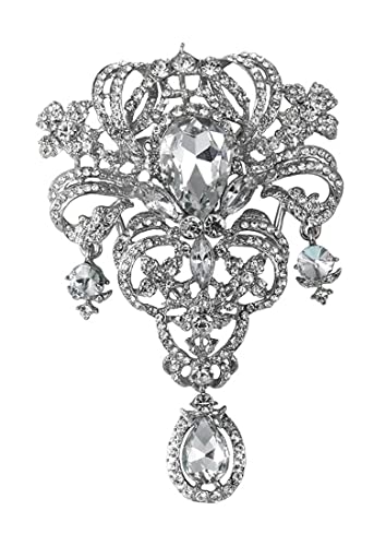 Silver Pendant Brooch