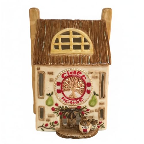 Blue Sky Clayworks The Old Cider Candle House, Ceramic, 5.5" L x 5" W x...
