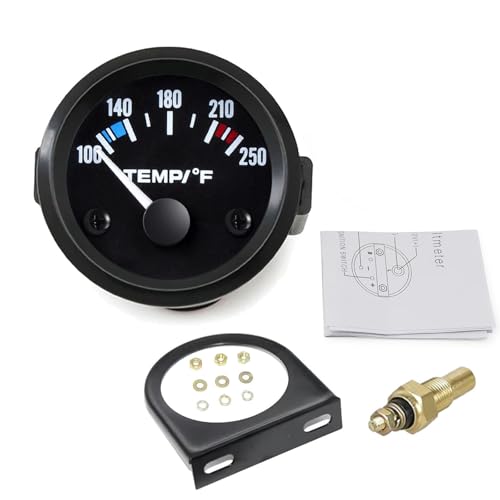 2-Inch Water Temperature Gauge 100–250°F | White LED - Image 6