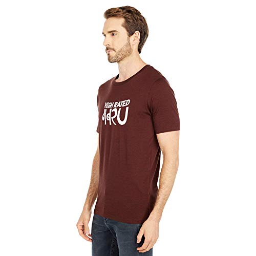 Image of T-Shirt for Men HIGH Rated GABRU Hindi Funny Typography tees