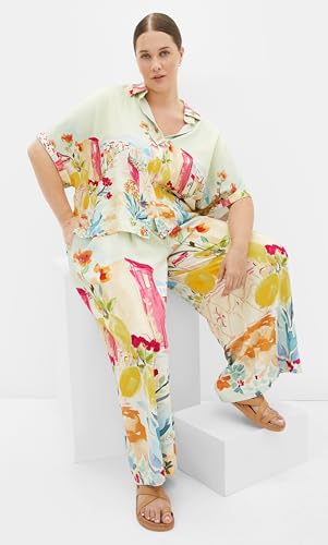 City Chic Women's Plus Size Pants - Mosaic2