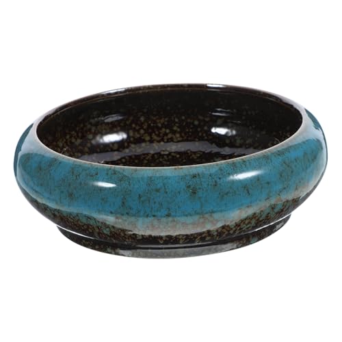 DOITOOL Pot De Fleurs Hydroponique en Céramique pour Succulentes Et Jonquilles Pot De Plante Intérieur Décoratif 7.3 Pouces pour Jardin Balcon Et Bureau