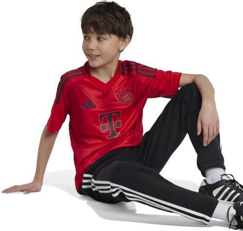 Image of adidas Kids Polyester Regular Fit FC Bayern Football Club Jersey