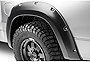 Bushwacker Pocket/Rivet Style Rear Fender Flares | 2-Piece Set, Black, Smooth Finish | 50054-02 | Fits 2019-2022 Ram 1500 (Excludes Rebel & TRX Models)