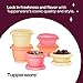 Tupperware Heritage Collection, New 12 Piece Food Storage Container Set in Vintage Warm Colors, Dishwasher Safe and BPA Free (6 containers, 6 lids)