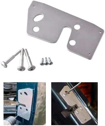 Dodge Ram 2nd Gen (1994-2001) Door Latch Reinforcement Plate Pair - Left & Right
