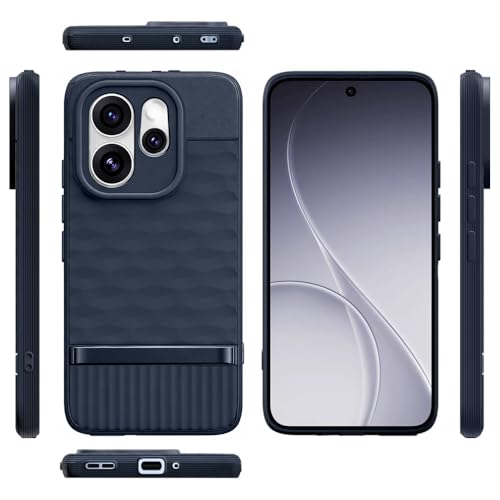 Image of Shockproof Case Compatible with Oppo Reno15 Pro 5G / 15 Pro Mini 5G | Full Camera Protection | TPU Flexible Back Cover for Oppo Reno15 Pro 5G / 15 Pro Mini 5G (Steel Blue)