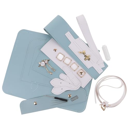 Kit fabrication cuir PU raffiné et accessoires alliage couture