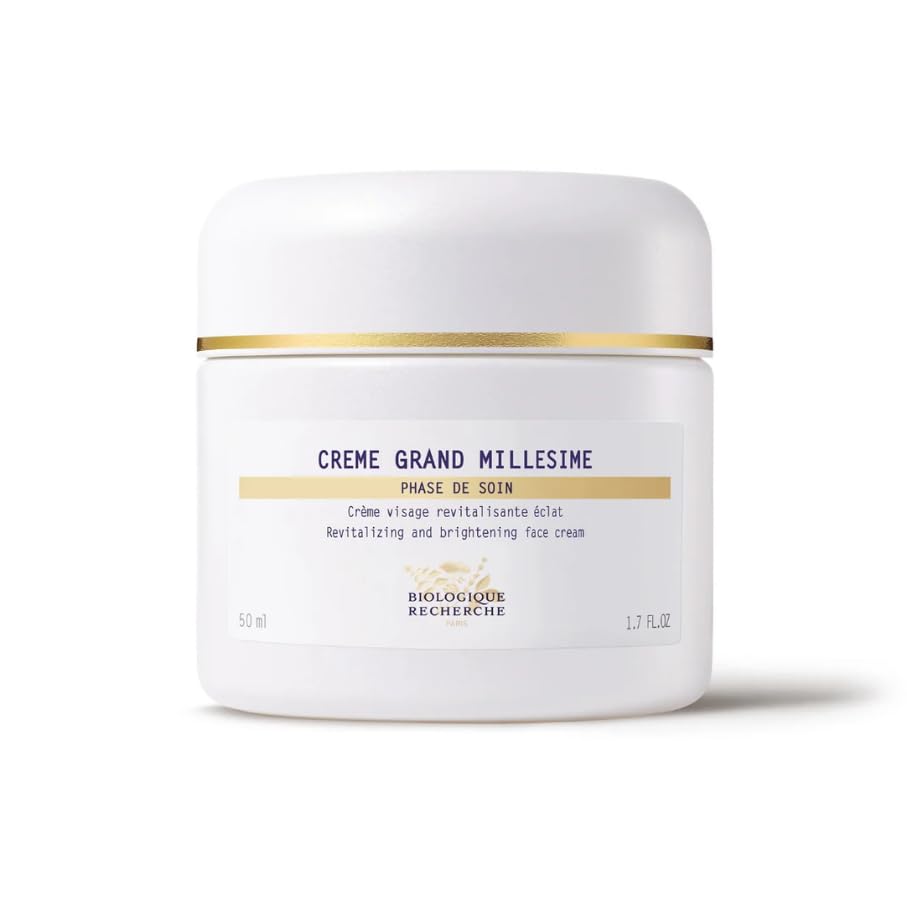 BIOLOGIQUE RECHERCHE Creme Grand Millesime - Revitalizing Face Cream for Dehydrated & Tired Skin