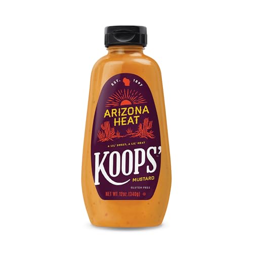 Image of Koops Mustard Squeeze Arizona Heat, 12 oz