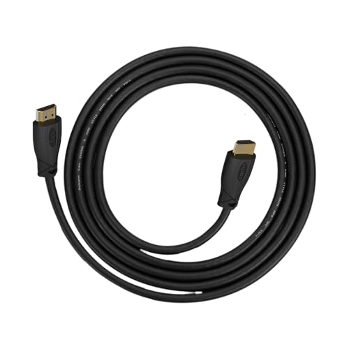 Image of Elg HDMI Cable 2.0 with eARC, 4K @ 600Hz, UHD Resolution, 1.5Mtr(5 feet)18 Gbps Transmission, Ultra High Speed, Supports Dolby | DTS | 3D, Gold Plated, Male-to-Male.1 year Warranty.HD4K15