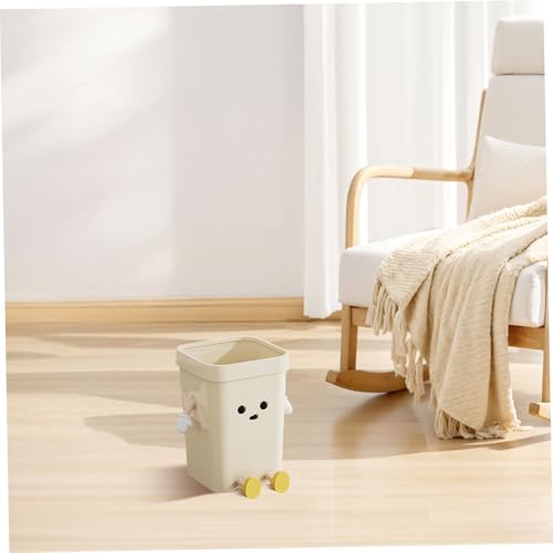 Bote de basura rectangular de plástico PP 7 litros miniatura 4