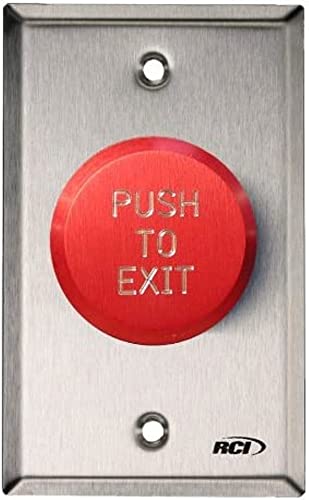 Rutherford Controls 991E-PTD X 32D Pneumatic Time Delay Exit Push Button