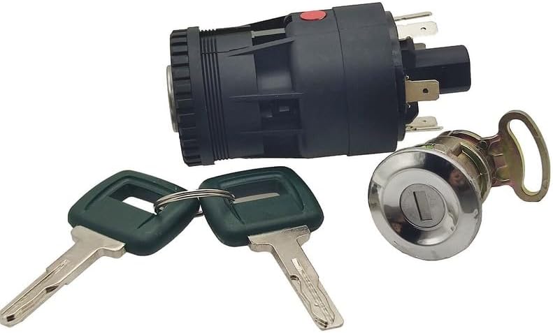 #US Spare Parts Ignition Switch Lock Key Kit 15082295 11007281 for Volvo Loader A35D A40D L120 (foxwpart#1225.18618)