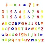 80 Pieces Magnetic Letters, Colorful Magnetic Letters and Numbers, Fridge Magnets For Kids, Alphabet Magnets Educational Toy, Number Magnet, Spelling Learning Games Toys For Baby Toddler Preschool