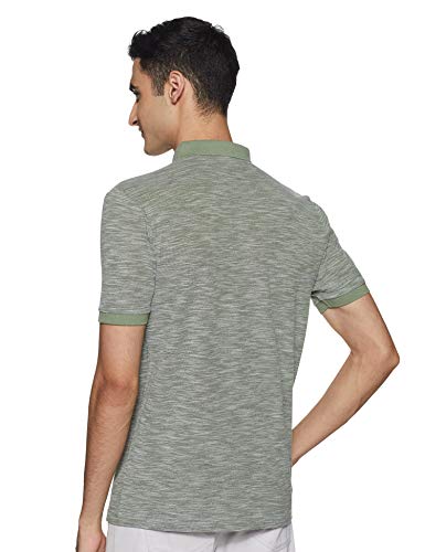 Image of Red Tape Men Green Polo T-Shirt