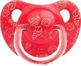 Suavinex - Anatomic Pacifier - Latex - Soother Physiological Pacifier - 6-18 Months, Pink Design The Sea