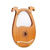 Lierharp, snaarinstrumenten, 16-snarige harp massief hout mahonie lierharp met stemsleutel voor beginners van…