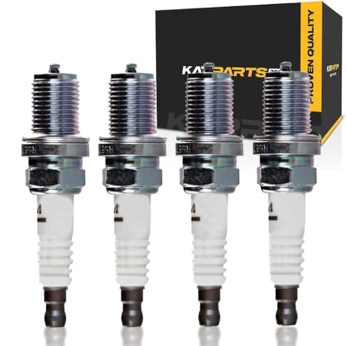 Image of NGK Spark Plug, 1 Box of 4 (R5671A-8), Nickel, Motorcycle, Spark Plug, 1 each