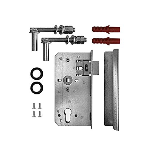 Komplett-Set ink. Pfosten Gartentor Karat klein Stichbogen 1100x960 mm Feuerverzinkt Pforte