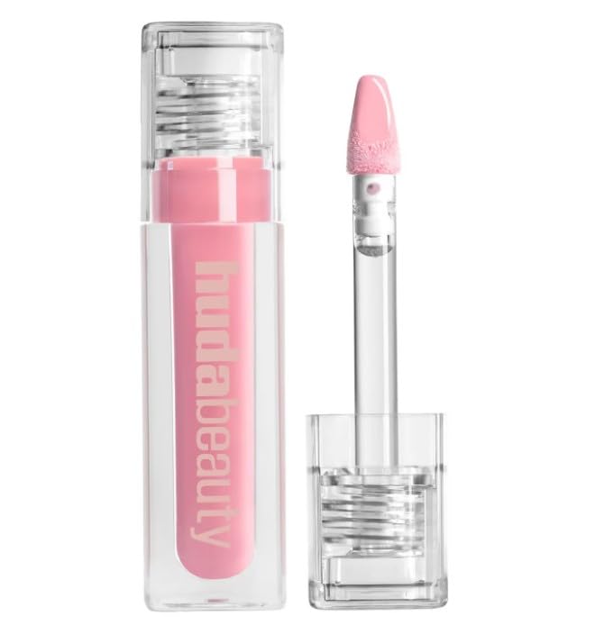 Huda Beauty Original - FAUX FILLER - Brillant brillant - Soin des lèvres au collagène végétalien - 3,9 ml - Marque Bella (UUU-BABY, 1 paquet))
