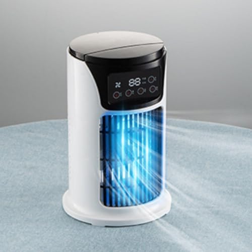 Sharplace Tragbarer Klimaventilator mit 6 Windstufen, kompakter Luftbefeuchter und persönlicher Kühlungsfunktion für Tisch, Schlafzimmer und kleine Räume-4