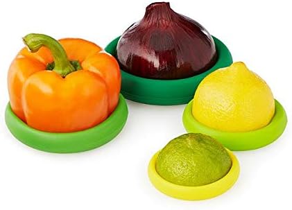 Hoan Silicone Food Huggers, Set Of 4, Assorted (5262716) - Thumbnail 4