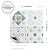 SMART TILES Peel and Stick Backsplash - 5 Sheets of 9" x 9" - 3D Adhesive Peel and Stick Tile Backsplash for Kitchen, Bathroom, Wall Tile