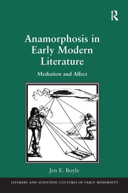 Anamorphosis in Early Modern Literature Livre Académique Broché Essai Critique