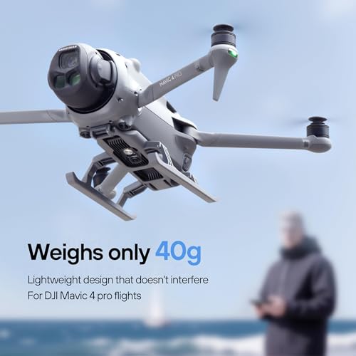 Train d'atterrissage Mavic 4 Pro pliable et extensible pour drone Fly More Combo - 2