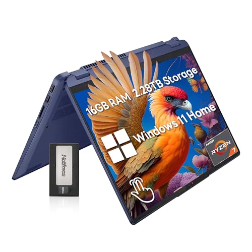 Lenovo Flex 5 14" Touchscreen 2-in-1 Laptop, AMD Ryzen 7 7730U, 1...