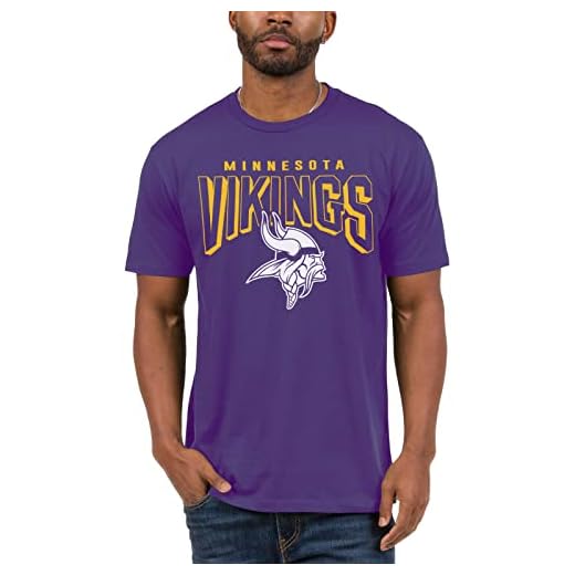 Junk Food Clothing x NFL - Minnesota Vikings - Bold Logo - Men's and Women's Short Sleeve Fan Shirt - Size 3X-Large