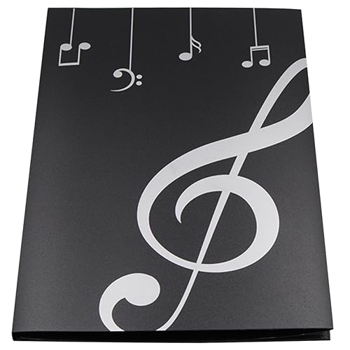 Abaodam Sheet Music Folder Music Document Organizer A4 Test Paper Folder Office Supply High-Class Plastic