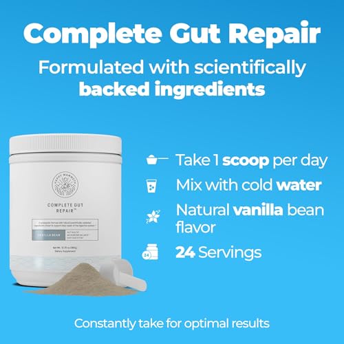 Happy Mammoth Daily Wellness Bundle with Complete Gut Repair and Slim Fit Super Greens Powder, Supports Digestion, Energy and Gut Health, with Probiotics and Spirulina, 2-Piece Kit - Thumbnail 4
