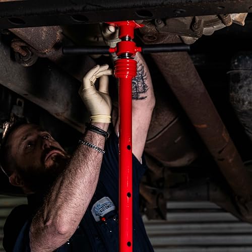 Image of SUNEX TOOLS 6813 1,500 LBS. Quick Adjust Underhoist Stand