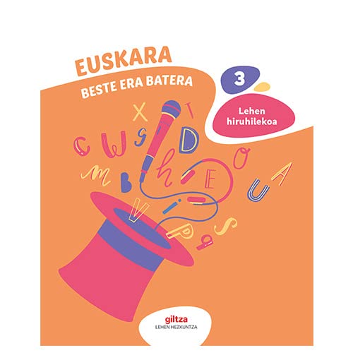 Portada de Euskara 3º Primaria Beste Era Batera Pais Vasco