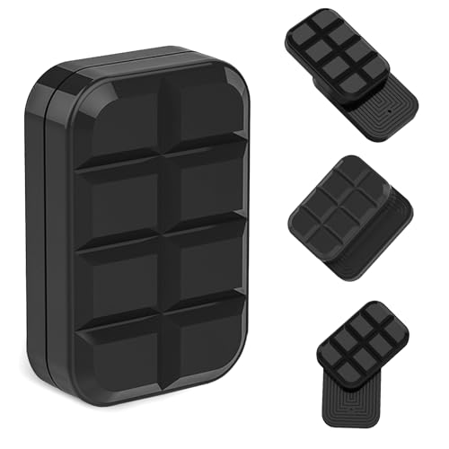 Image of Fidget Toys Adults Metal Fidget Slider Magnetic EDC Haptic Fidget Toys for Adults (Chocolate Black)